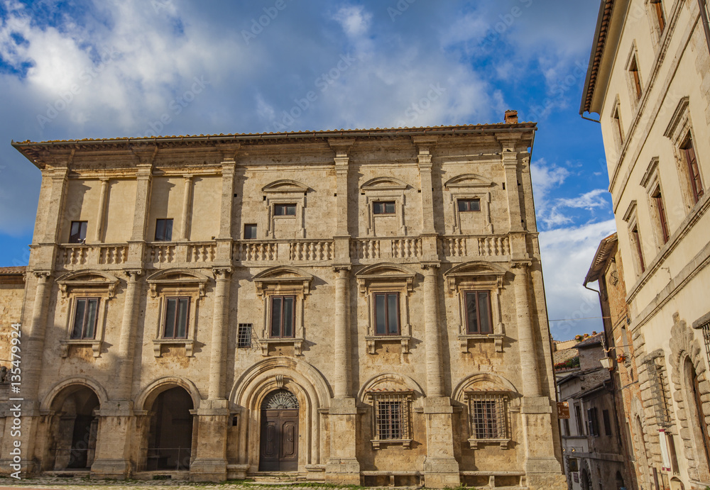Old building in Montepulciano