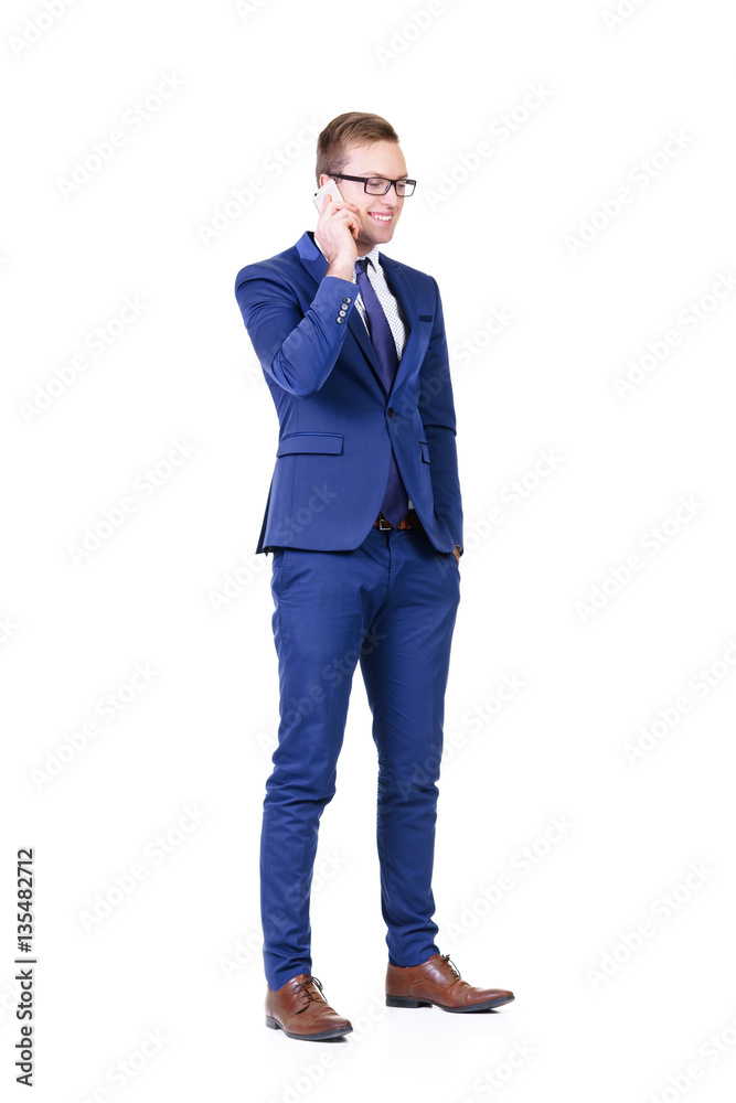 Young and confident business man. Businessman in suit isolated on white. Young and confident business man. Businessman in suit isolated on white.