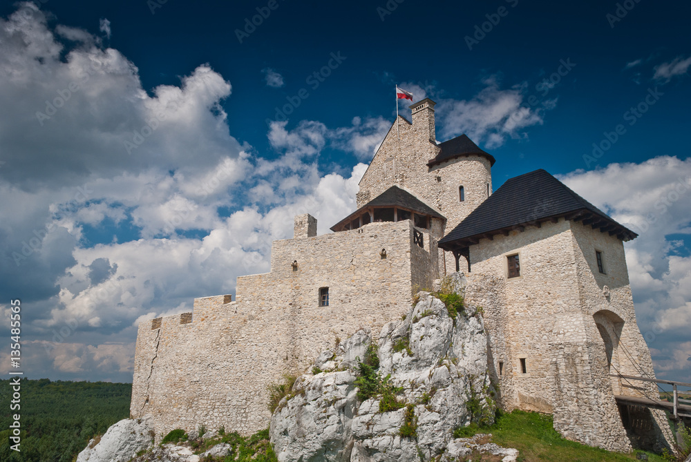 Ruiny zamku w Bobolicach