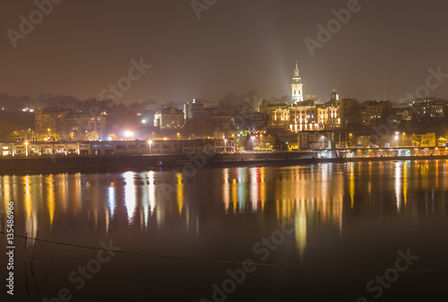 City of Belgrade by night