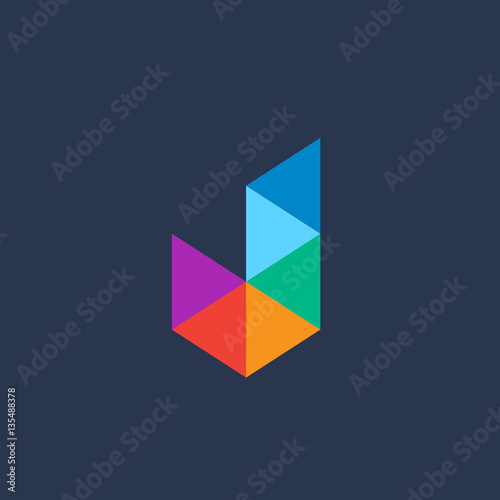 Free Download Letter J logo icon design template elements - GFXLoad