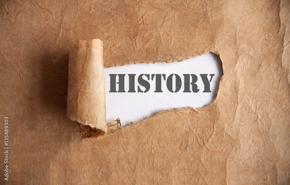Uncovering history - obrazy, fototapety, plakaty 