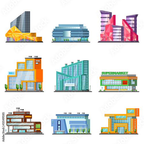 Shopping Mall Building Set