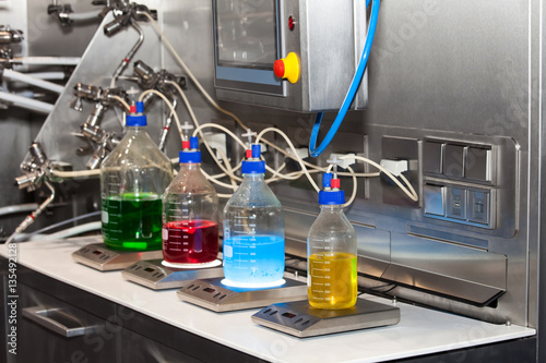Pilot fermenter system, lab equipment. Sterilizable-in-place systems for pilot through production applications