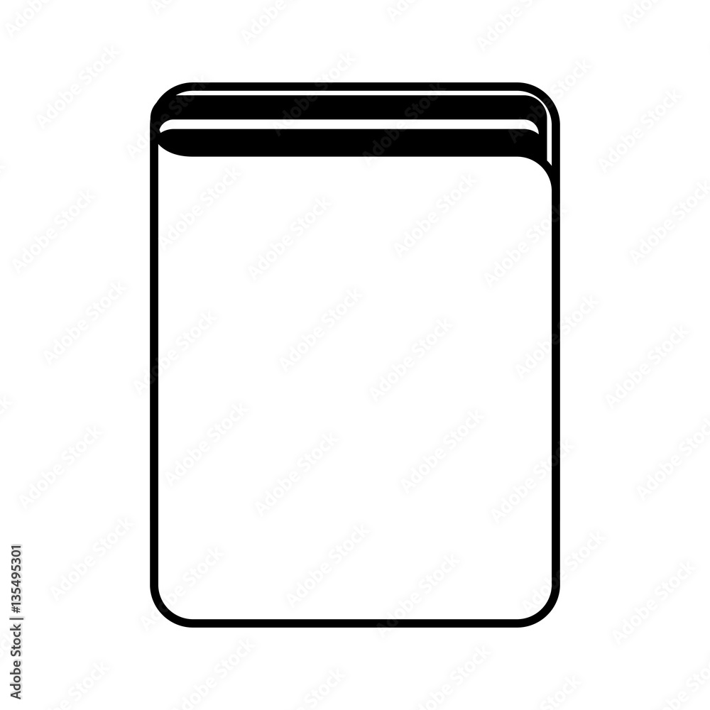 text book isolated icon vector illustration design text book isolated icon vector illustration design