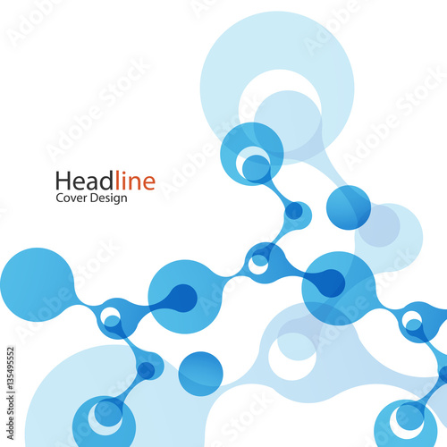 Vector network background. Connect concept