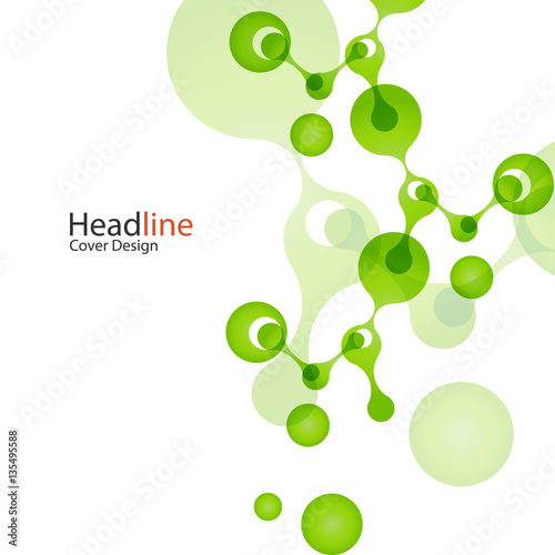 Vector network background. Connect concept