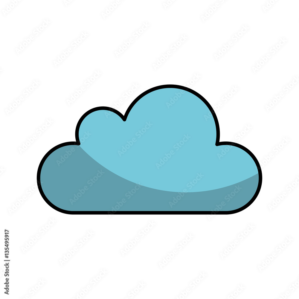 cloud silhouette isolated icon vector illustration design cloud silhouette isolated icon vector illustration design