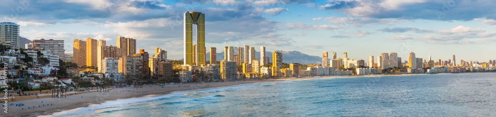 Fototapeta premium benidorm city view