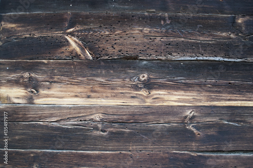 stara drewniana podłoga brązowa