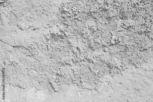 surface plastered wall
