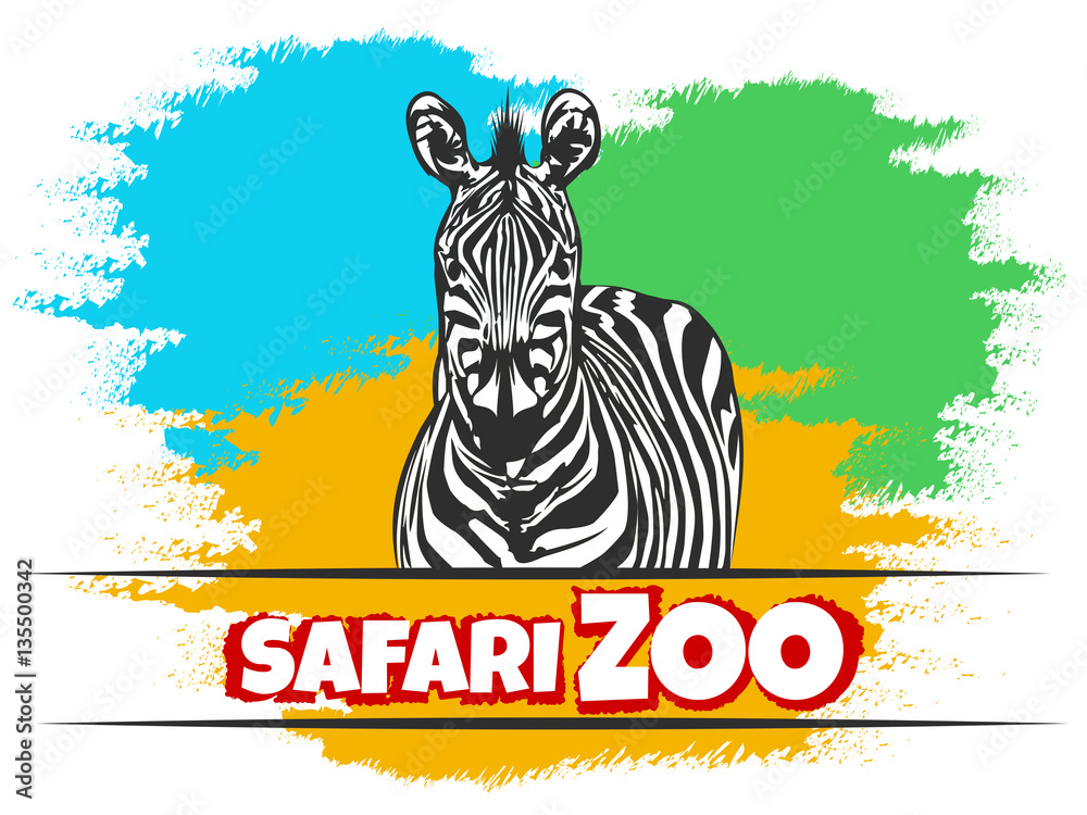 Safari Zoo Emblem