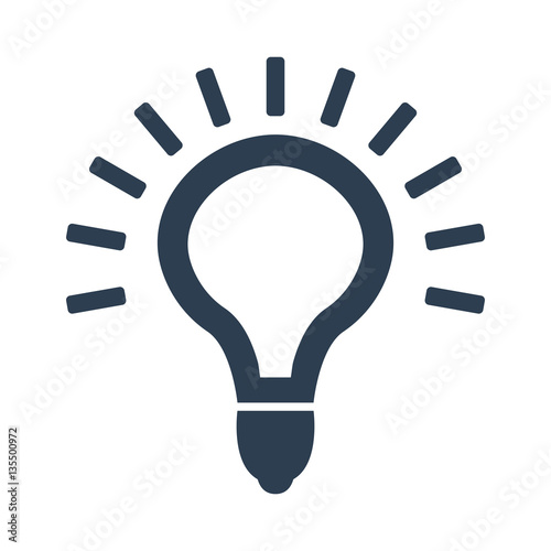 Light lamp Icon Vector.