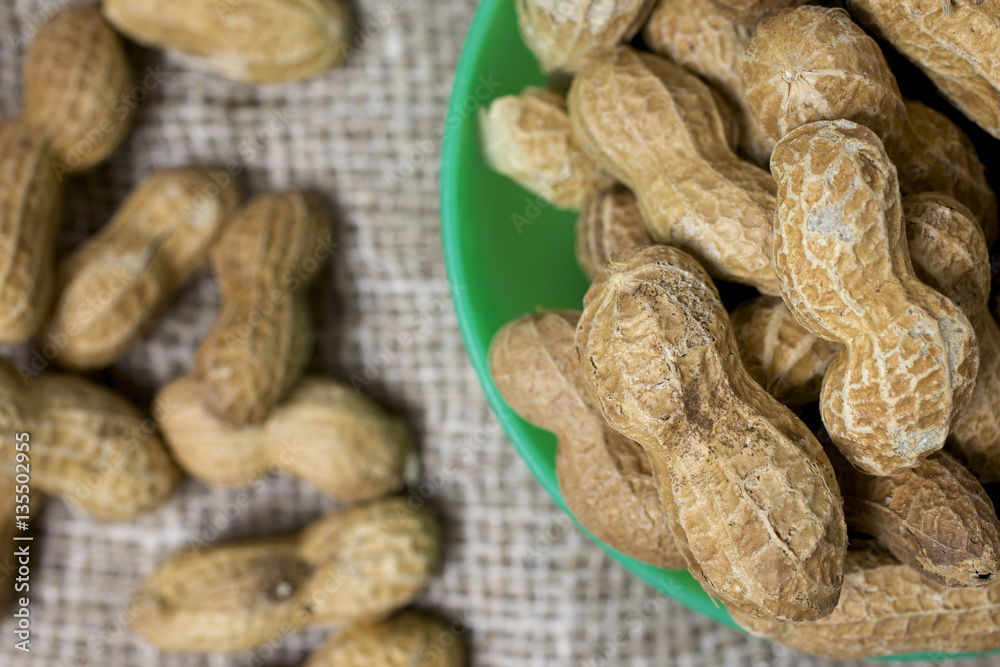 Fototapeta premium Peanut in cup