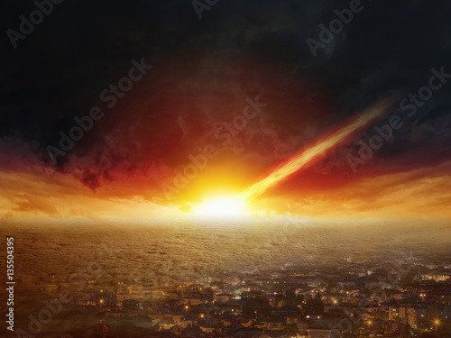 Judgment day  end of world  asteroid impact