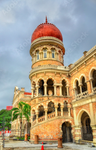 Sultan Abdul Samad Building in Kuala Lumpur. Built in 1897, it houses now offices of the Information Ministry. Malaysia