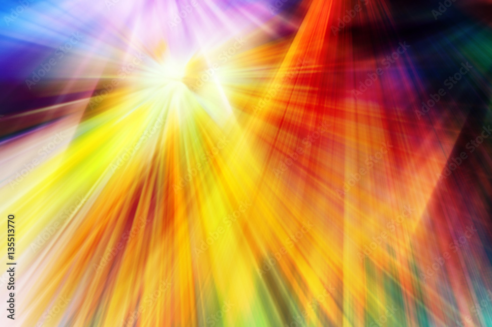 Obraz premium Abstract background in red, orange, yellow, blue, purple, pink colors
