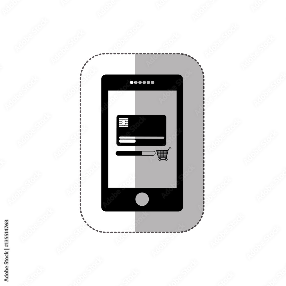 Marketing and shopping online icon vector illustration graphic design Marketing and shopping online icon vector illustration graphic design