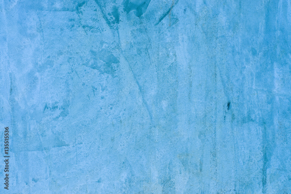 Blue abstract concrete texture background
