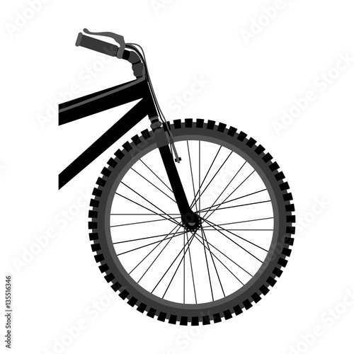 Bicycle sport vehicle icon vector illustration graphic design