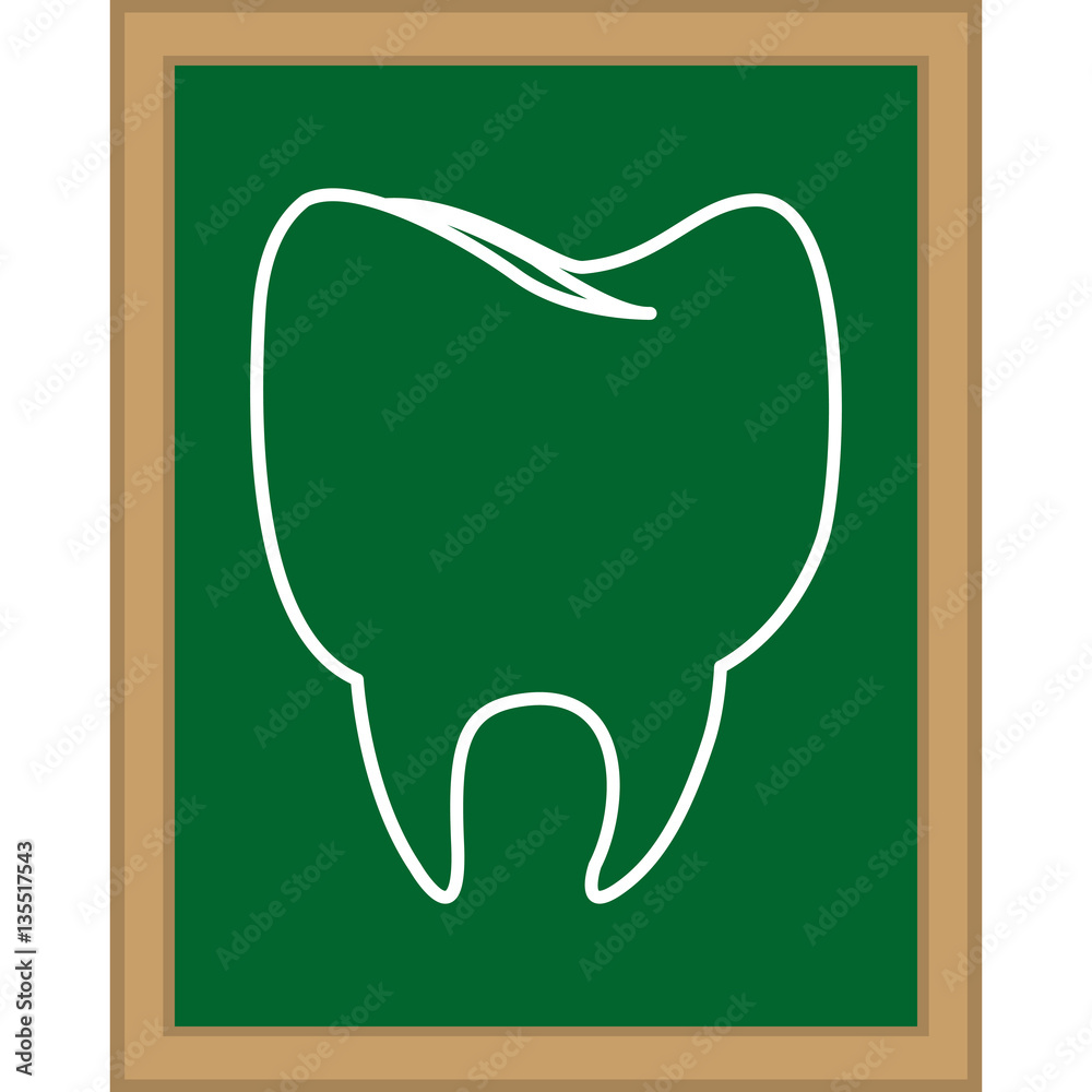 Obraz premium Medical dental care icon vector illustration graphic design