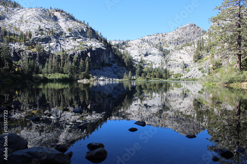 lake tahoe mirror image