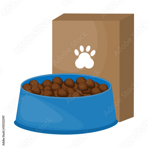 Full pet bowl