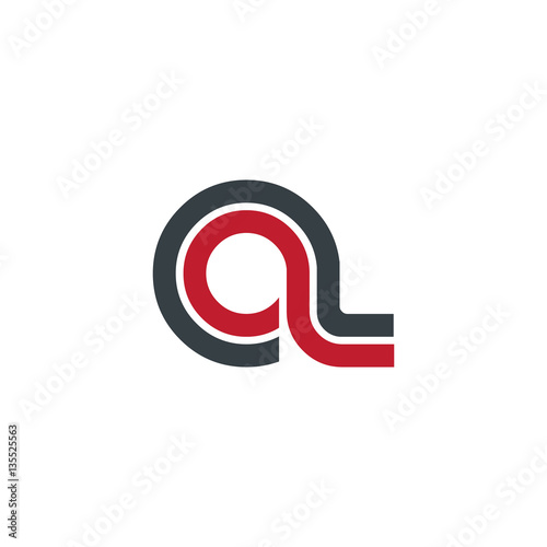 Initial Letter OL CL Linked Design Logo