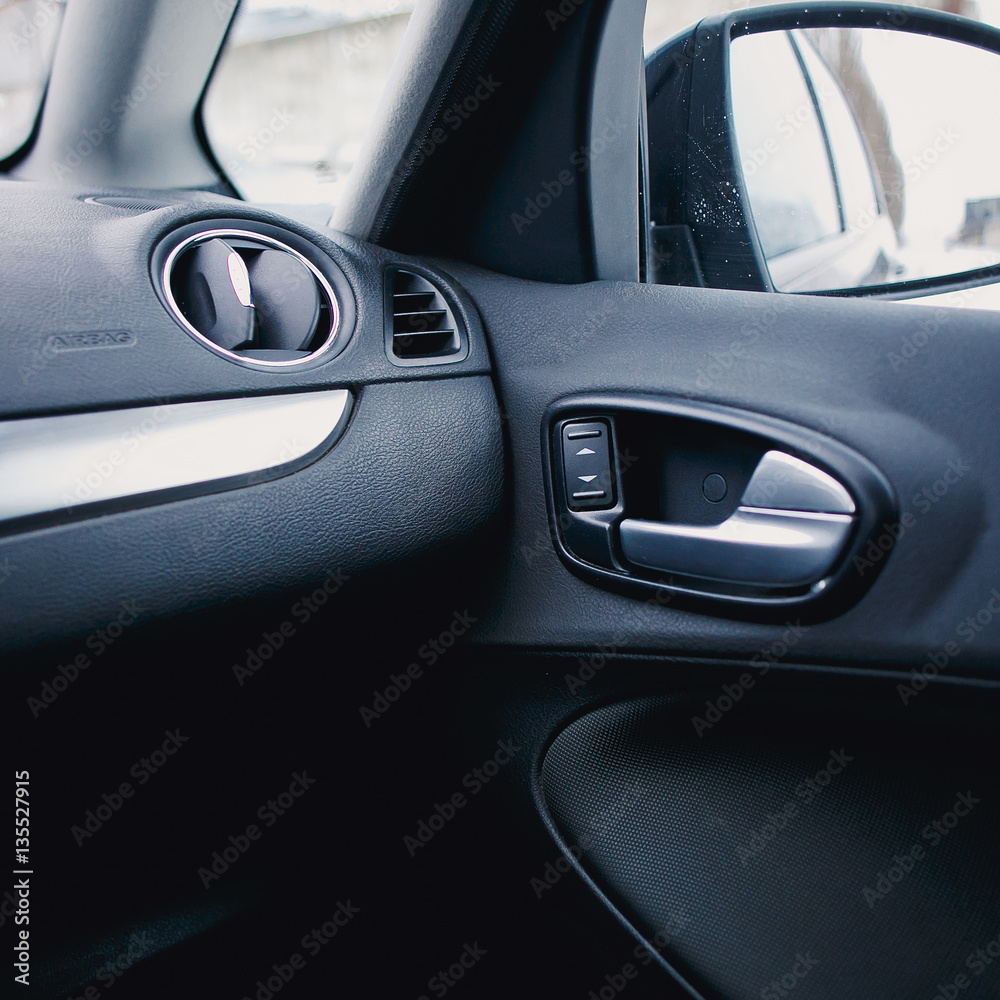 New modern car interior