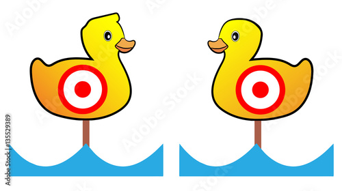 Target duck shooting range