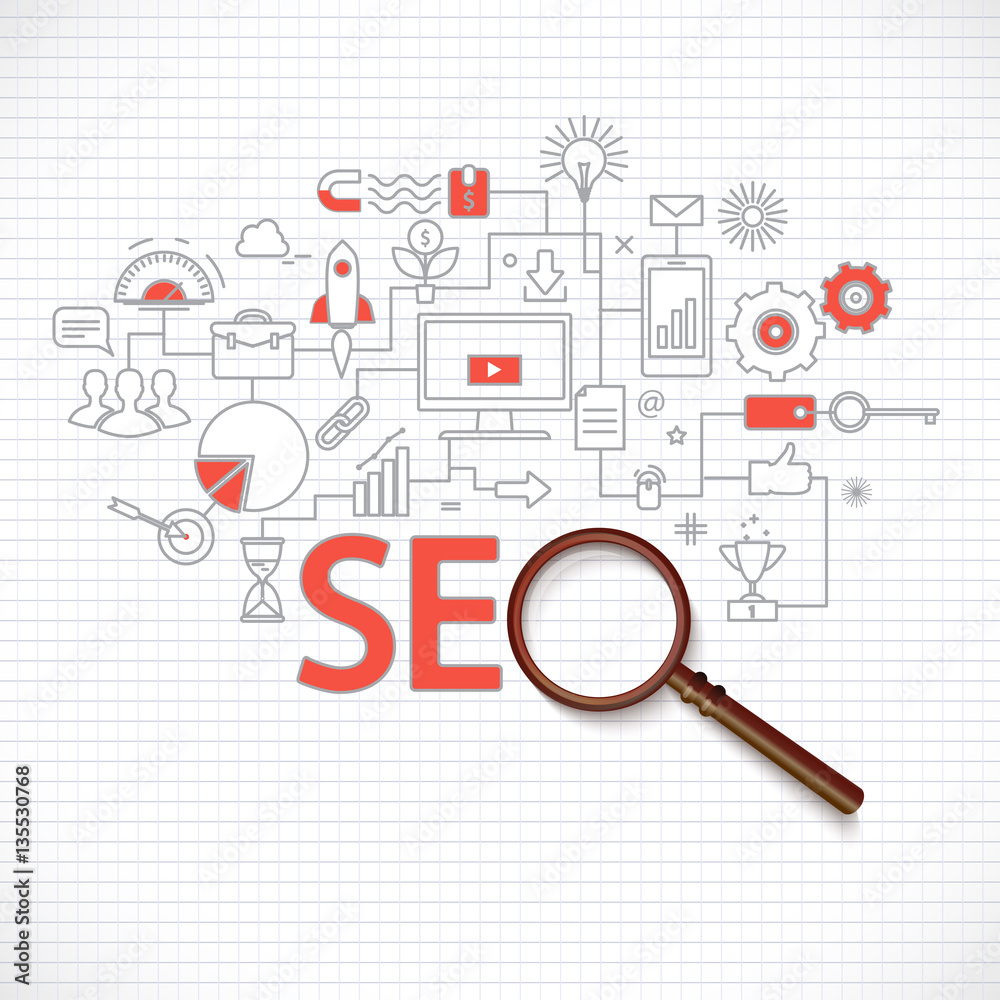 Analytics search information and website SEO optimization