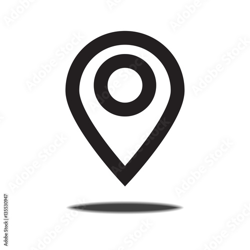 Location icon,Vector illustration