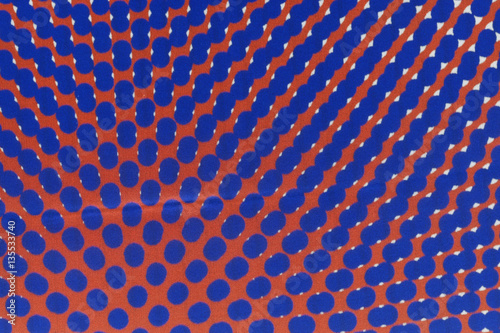 fabric with an abstract pattern