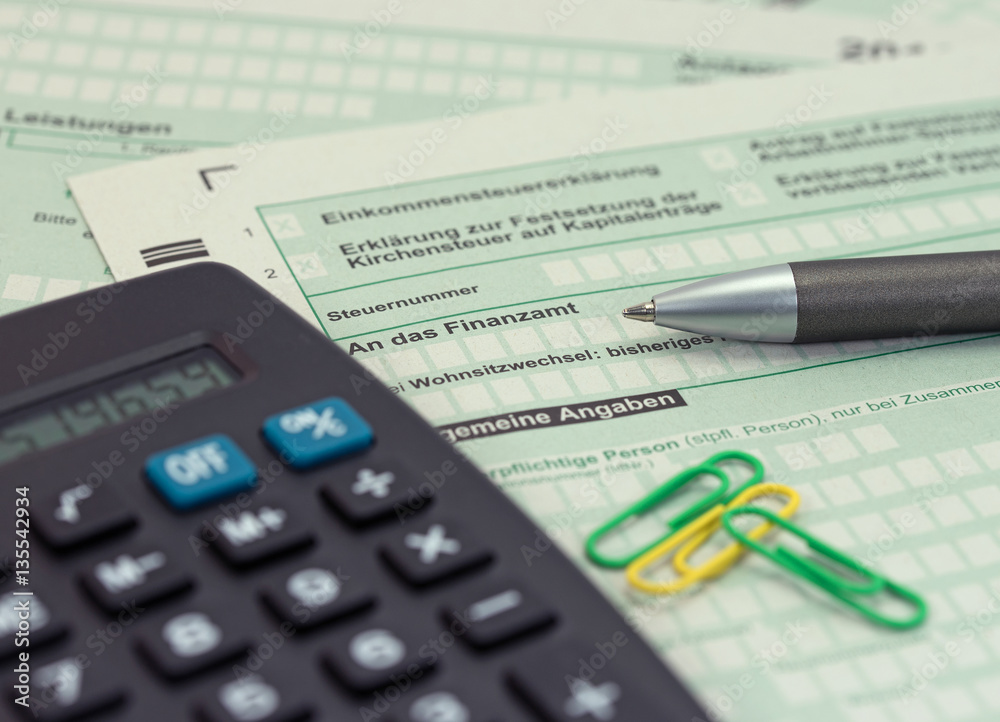 Einkommensteuererklärung, Finanzausgleich Einkommensteuererklärung, Finanzausgleich