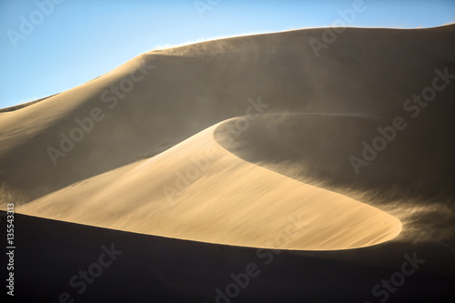 Fototapeta Naklejka Na Ścianę i Meble -  Sand dune abstract in Namibia.