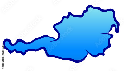 Karte Österreich - 4