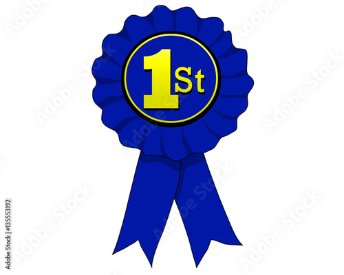 Badge ribbon award