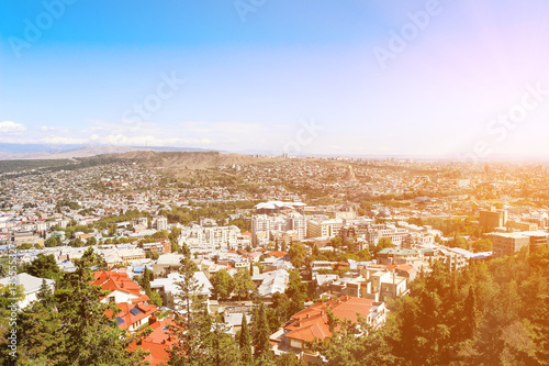 Tbilisi (Georgia) panoramic view