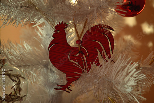 Year of red rooster