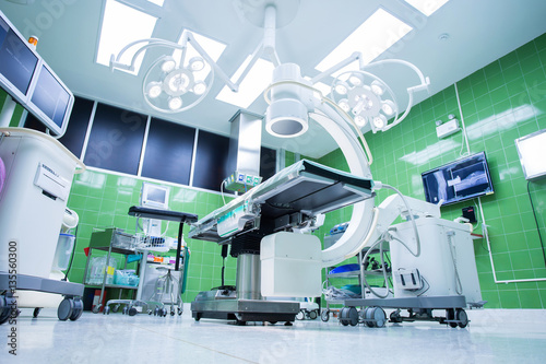 Billede på lærred operating room with modern equipment, medical