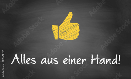 Alles aus einer Hand!