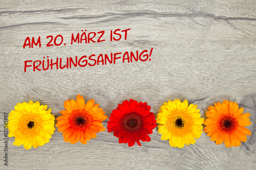 Frühlingsanfang 20.03.