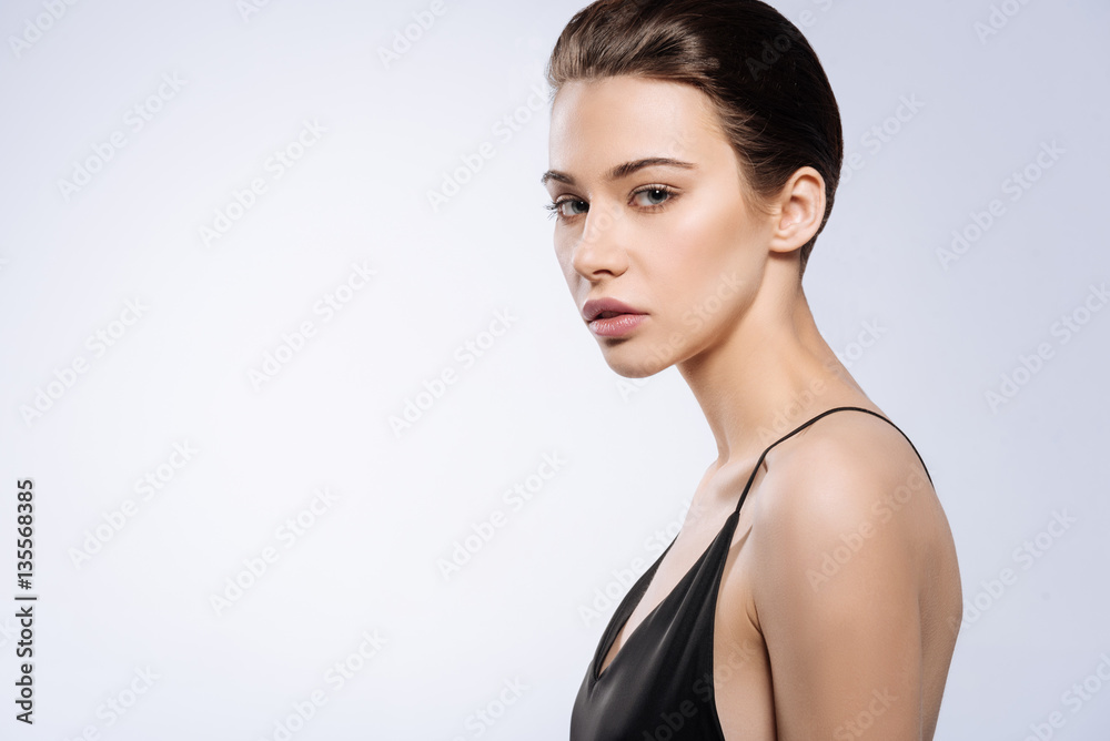 Beginner model making a test shoot