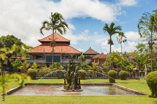Taman Ayun Temple, a royal temple of Mengwi Empire located in Mengwi, Badung regency that is famous places of interest in Bali. Indonesia.