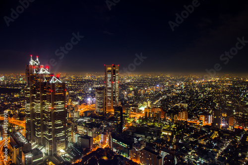 Night view of yogohama cityscape at japan  © pattierstock