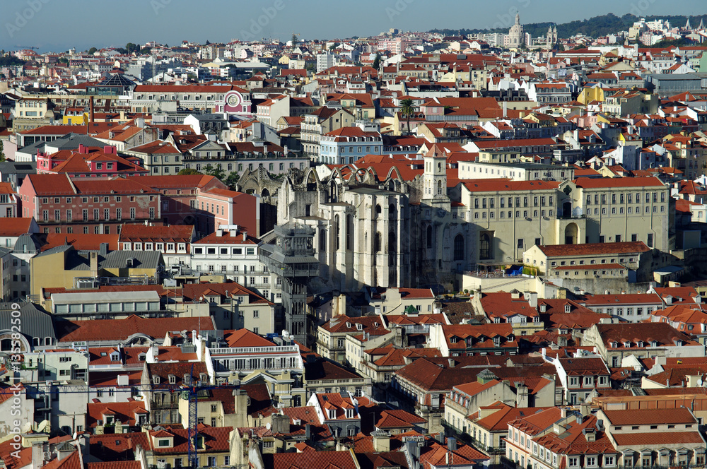L'Église des carmes, témoin du tremblement de terre de Lisbonne