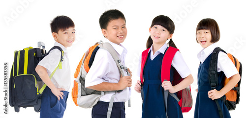 Asian primary student