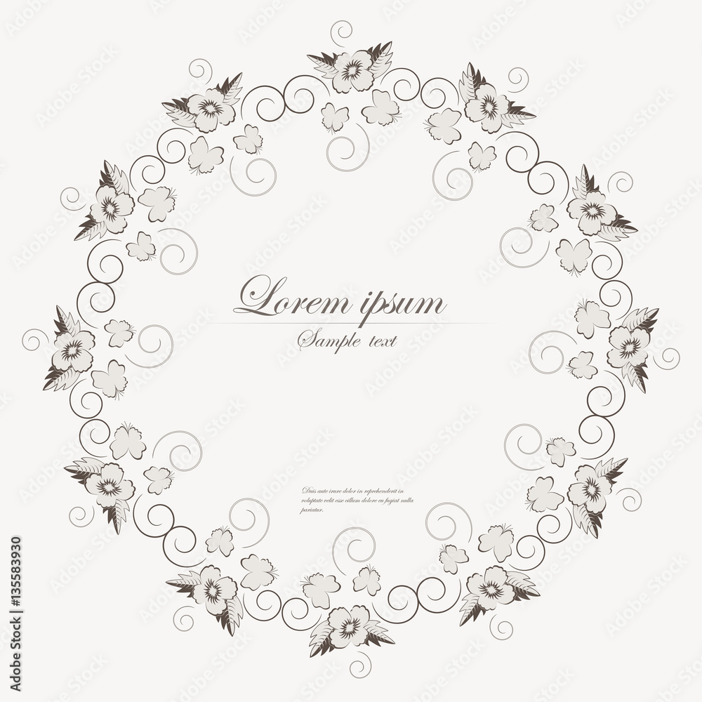 template for folder, business card and invitation template for folder, business card and invitation