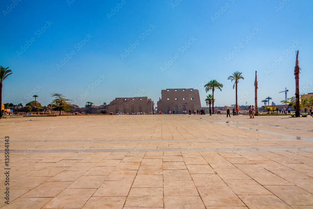 Entrance to Karnak temple