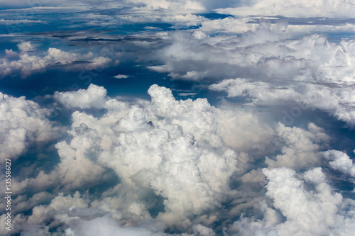 Blue sky with clouds © kaiskynet